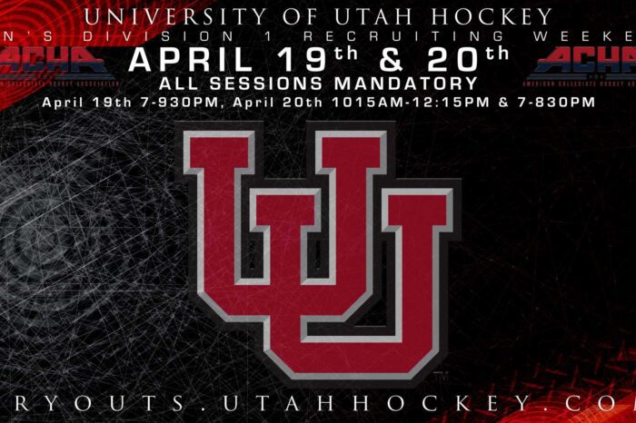 Utah Hockey announces 2019 Men's Recruiting Weekend