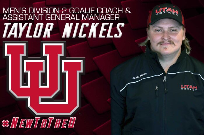 Taylor Nickels named as Division 2 Goalie Coach and Assistant General Manager