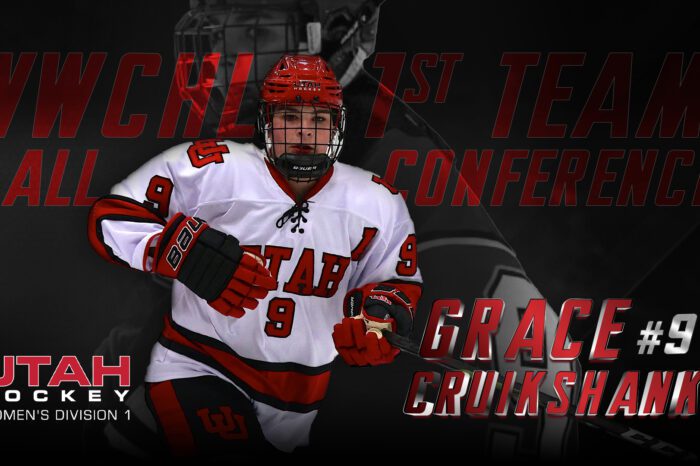Grace Cruikshank earns WWCHL 1st Team All-Conference Honors