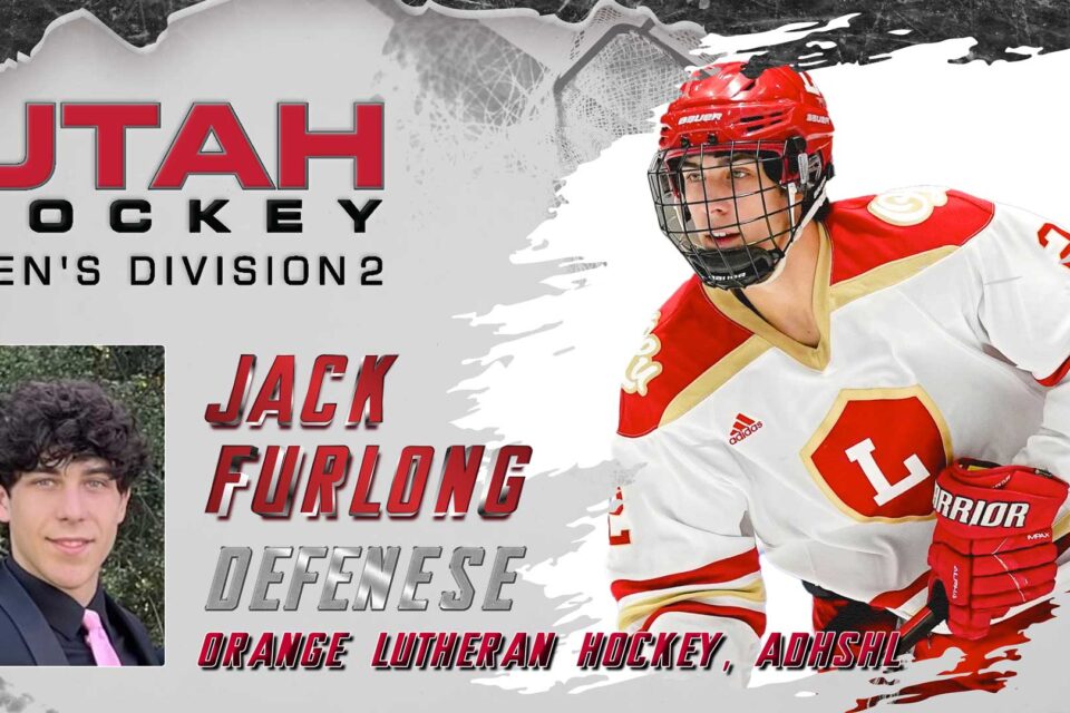 Jack Furlong (D) commits to Utah M2 University of Utah Hockey