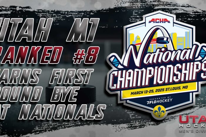 Utah M1 secures first round bye for 2025 ACHA Nationals