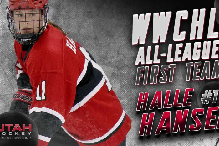 Utah W1 Captain Halle Hansen earns WWCHL All League 1st Team Award