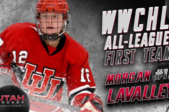 Utah W1 Defense Morgan Lavalley earns WWCHL All League 1st Team Award