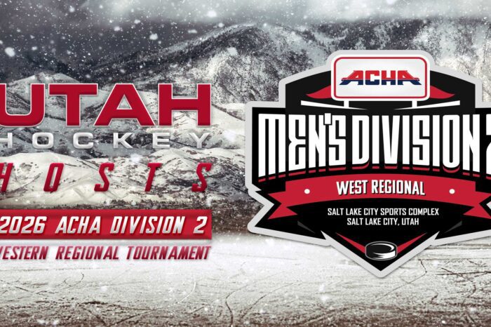 Utah Hockey awarded 2026 ACHA Men's Division 2 Western Regional Tournament